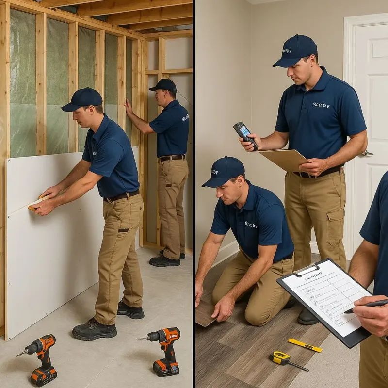 Repairs and Reconstruction process in Wilkinson Heights, SC